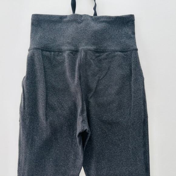 Lululemon Skinny Will Pant Wee Stripe Black Heathered Size 2 Straight Leg Retro - Picture 8 of 10